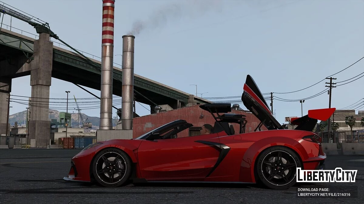 Chevrolet Corvette C8 Convertible / GTA 5