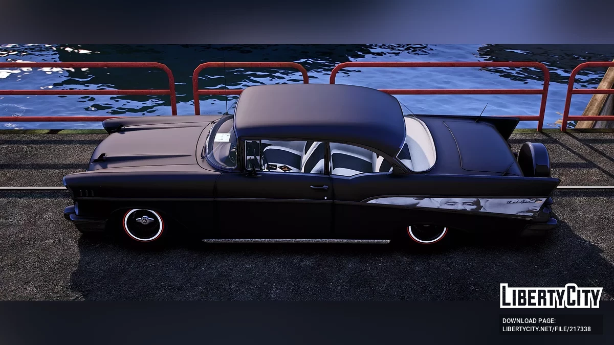 Chevrolet Belair lowrider Tupac 1957 / GTA 5