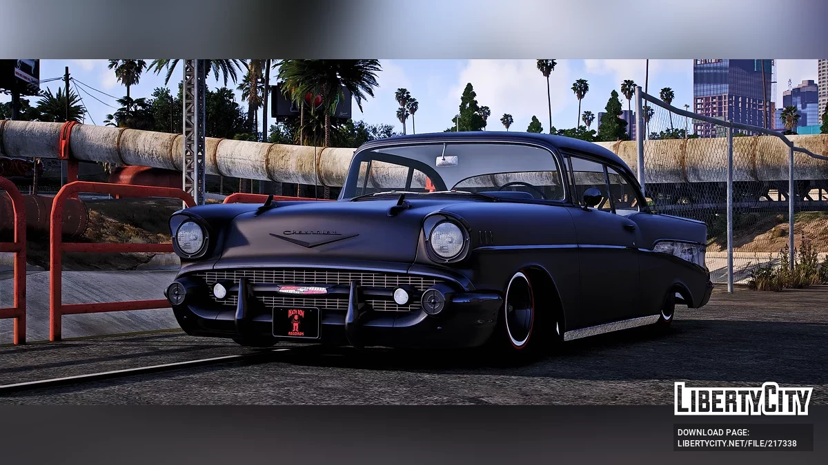 Chevrolet Belair lowrider Tupac 1957 / GTA 5