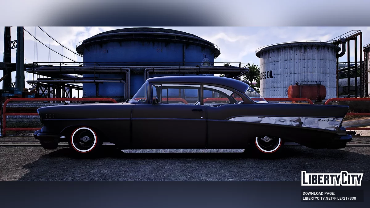 Chevrolet Belair lowrider Tupac 1957 / GTA 5
