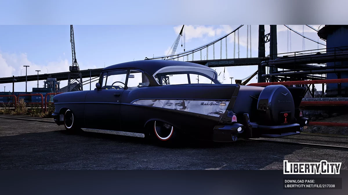 Chevrolet Belair lowrider Tupac 1957 / GTA 5