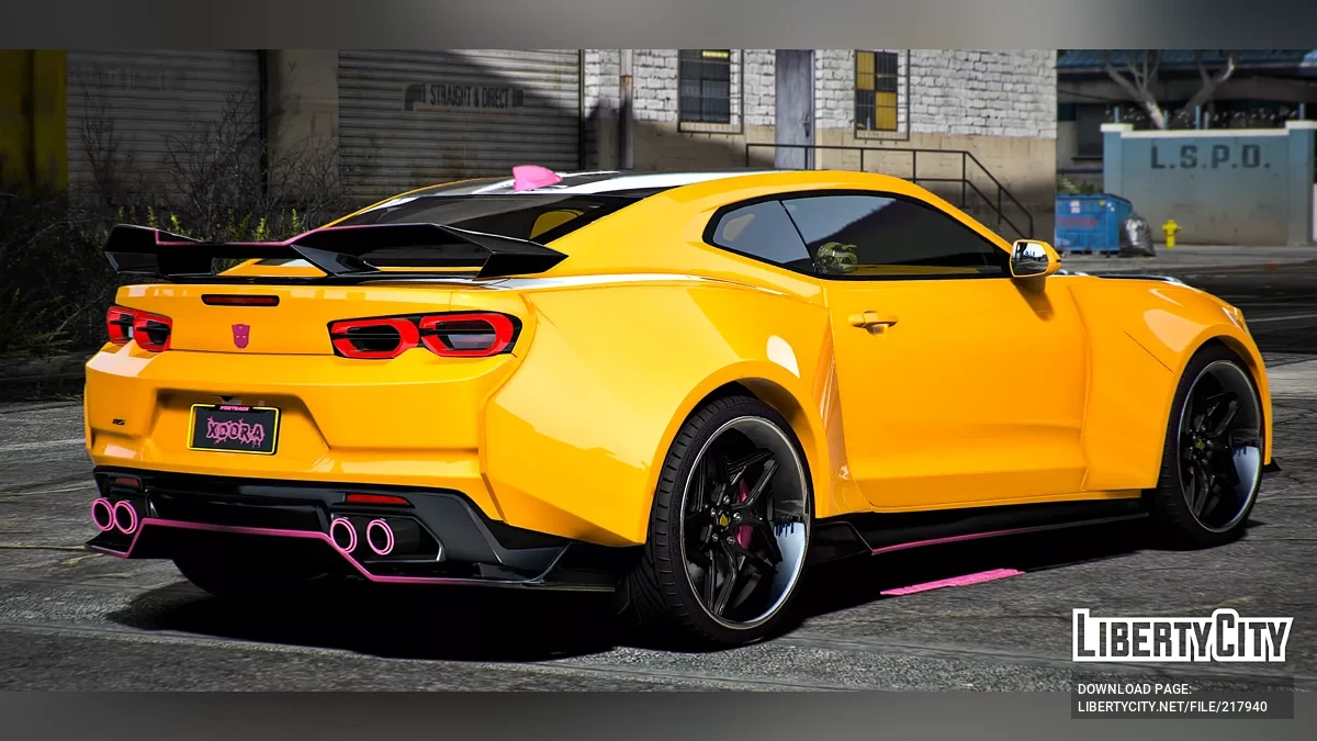 Chevrolet Camaro 2023 Bumblebee Edition / GTA 5