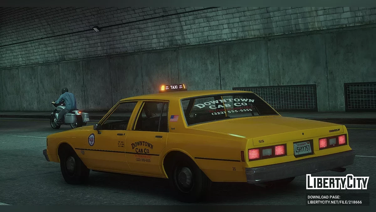1985 Chevrolet Impala Taxi / GTA 5