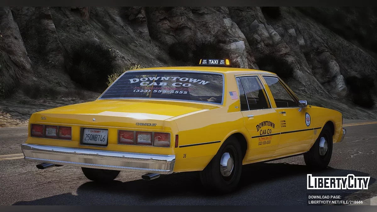 1985 Chevrolet Impala Taxi / GTA 5