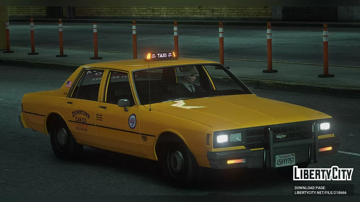 1985 Chevrolet Impala Taxi / GTA 5