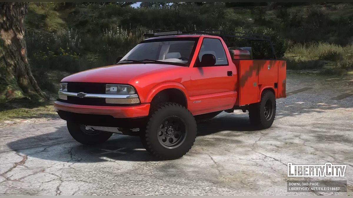 2000 Chevy S10 Service Truck v1.0 / GTA 5