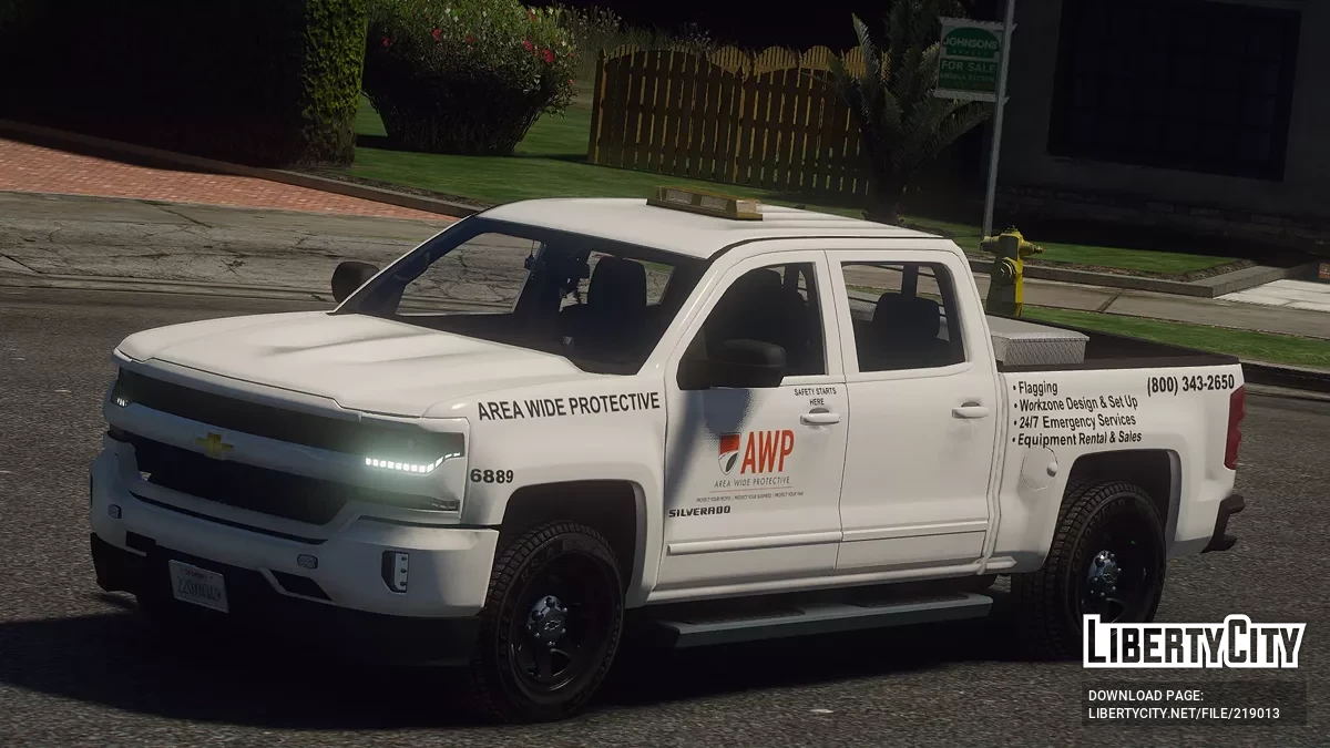 2017 Chevrolet Silverado 1500 Amber / GTA 5