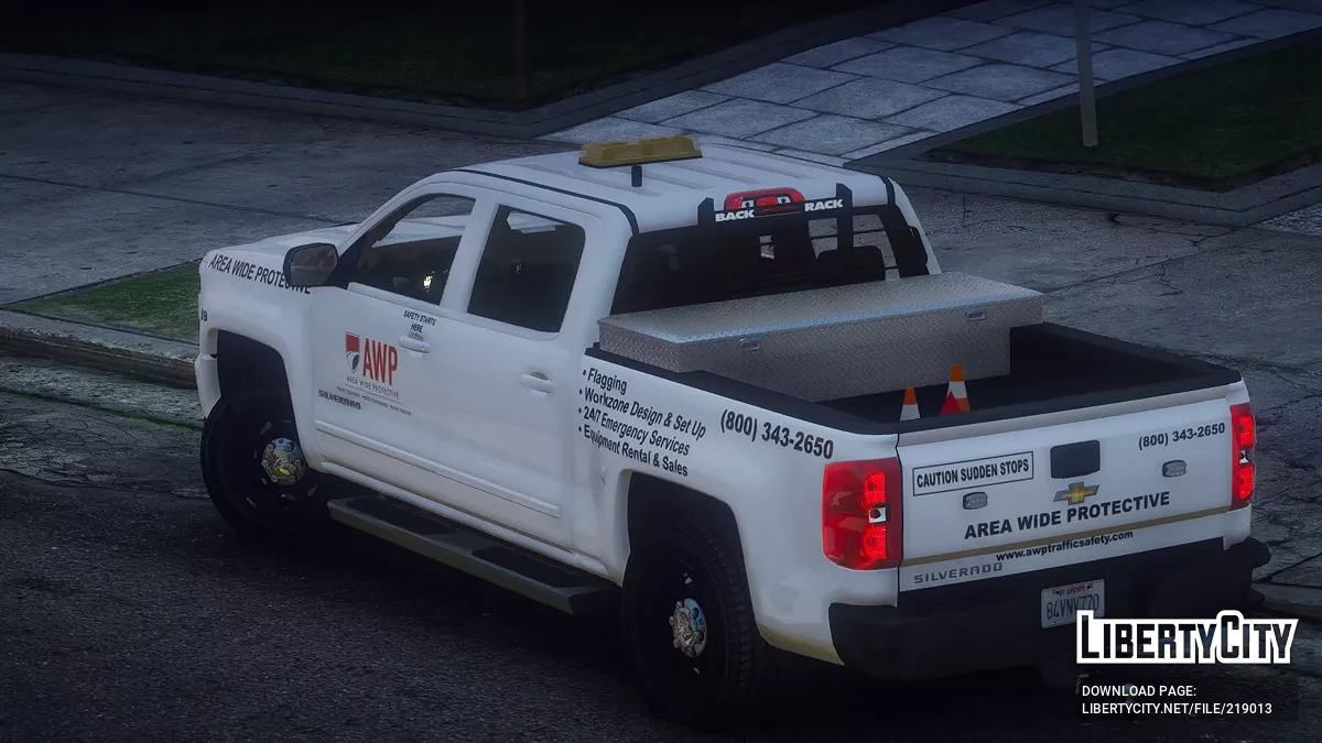2017 Chevrolet Silverado 1500 Amber / GTA 5