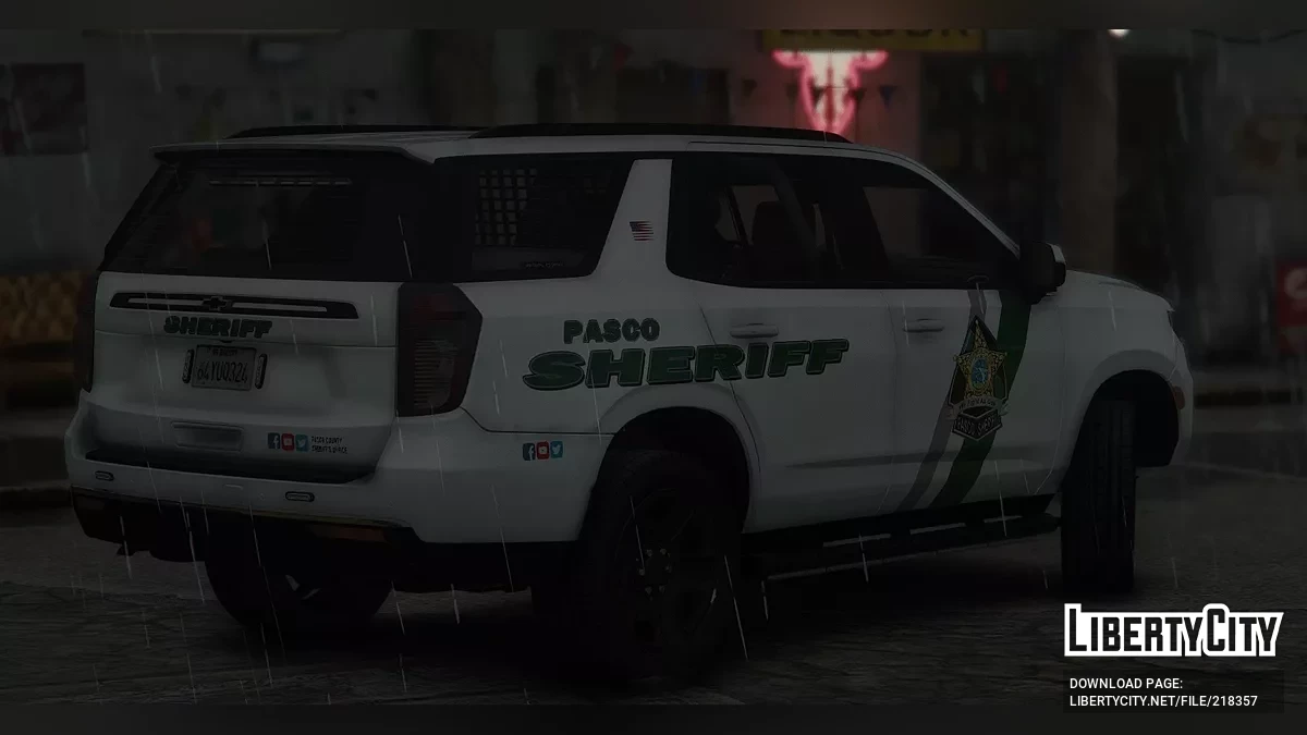 2021 Chevrolet Tahoe - Pasco County Sheriff / GTA 5