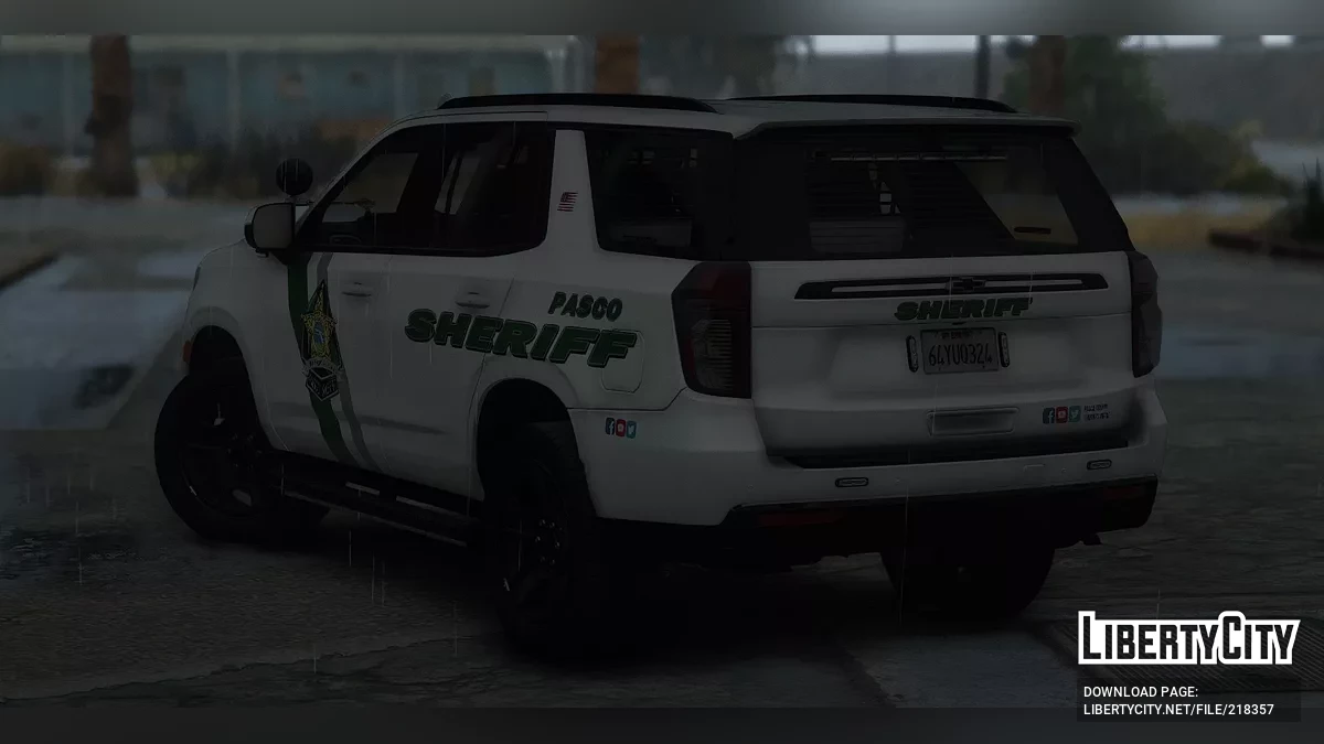 2021 Chevrolet Tahoe - Pasco County Sheriff / GTA 5