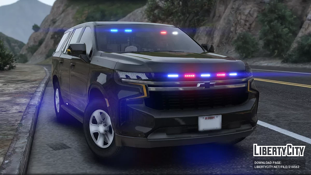 2021 Chevrolet Tahoe Unmarked / GTA 5