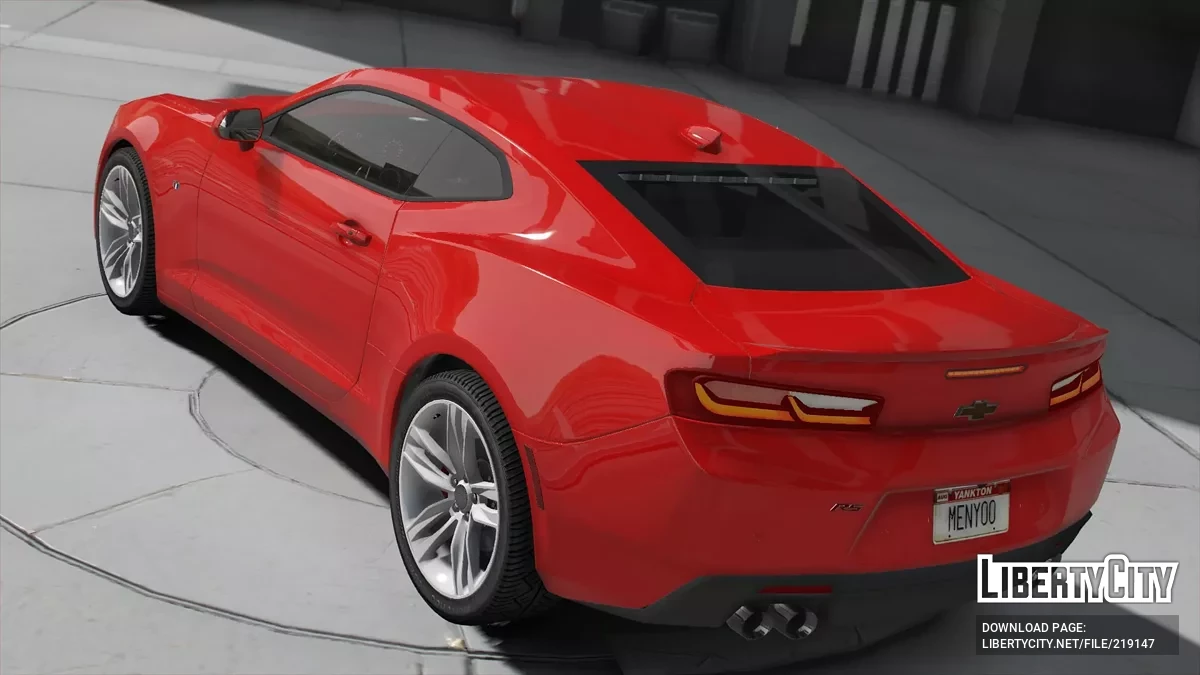 Chevrolet Camaro RS 2017 / GTA 5