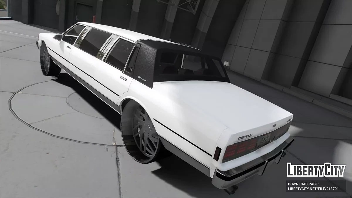 Chevrolet Caprice Limousine On Billet Rims / GTA 5