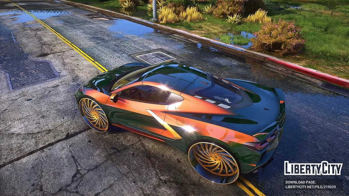 Chevrolet Corvette C8 On Amanis / GTA 5