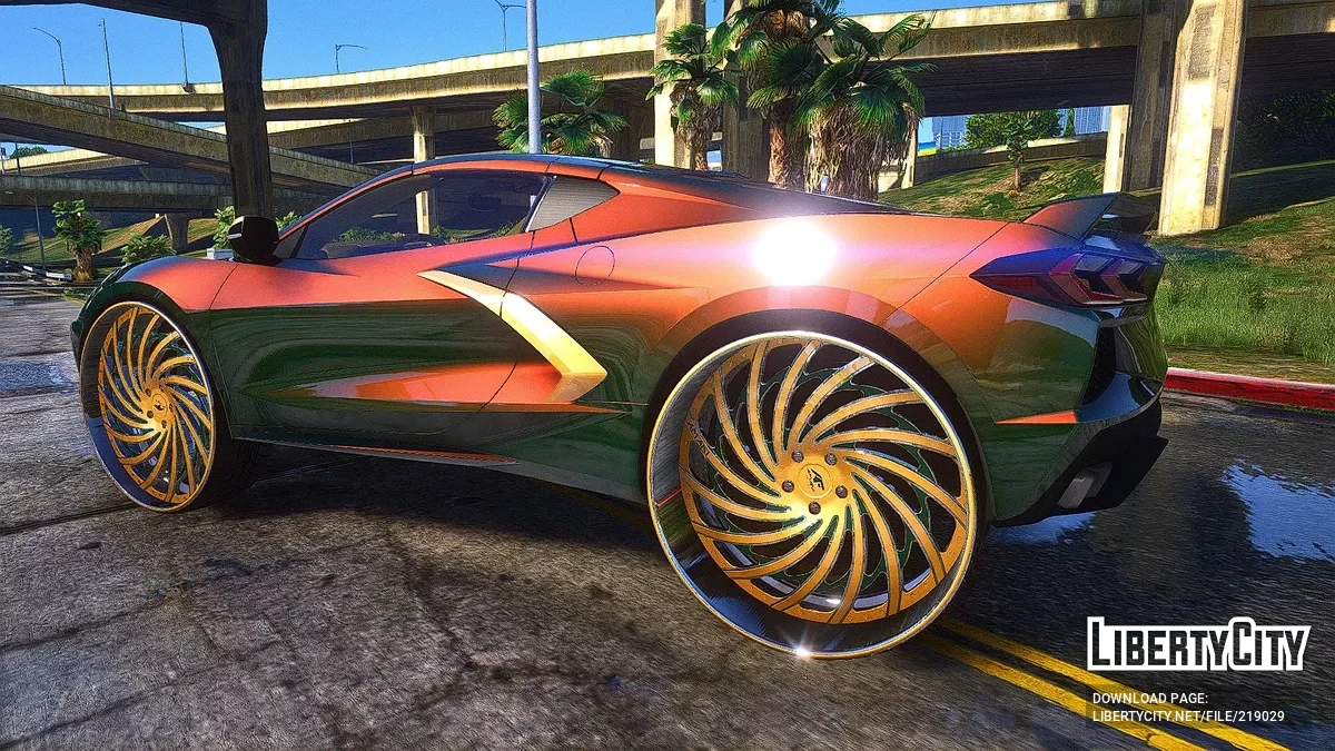 Chevrolet Corvette C8 On Amanis / GTA 5