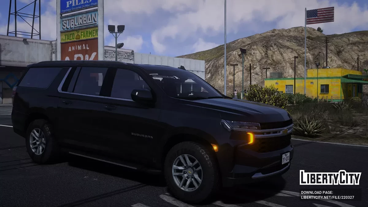 2023 Chevrolet Suburban Premier Unmarked / GTA 5