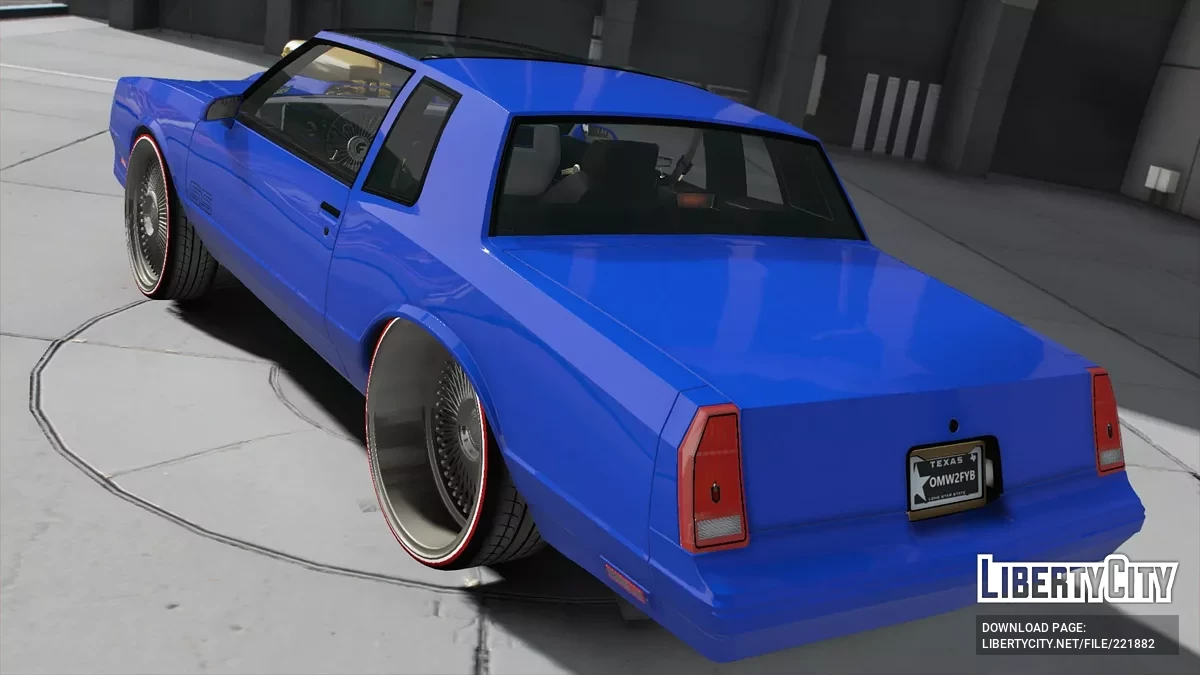 1985 Chevy Monte Carlo Calitop On Forgiato / GTA 5