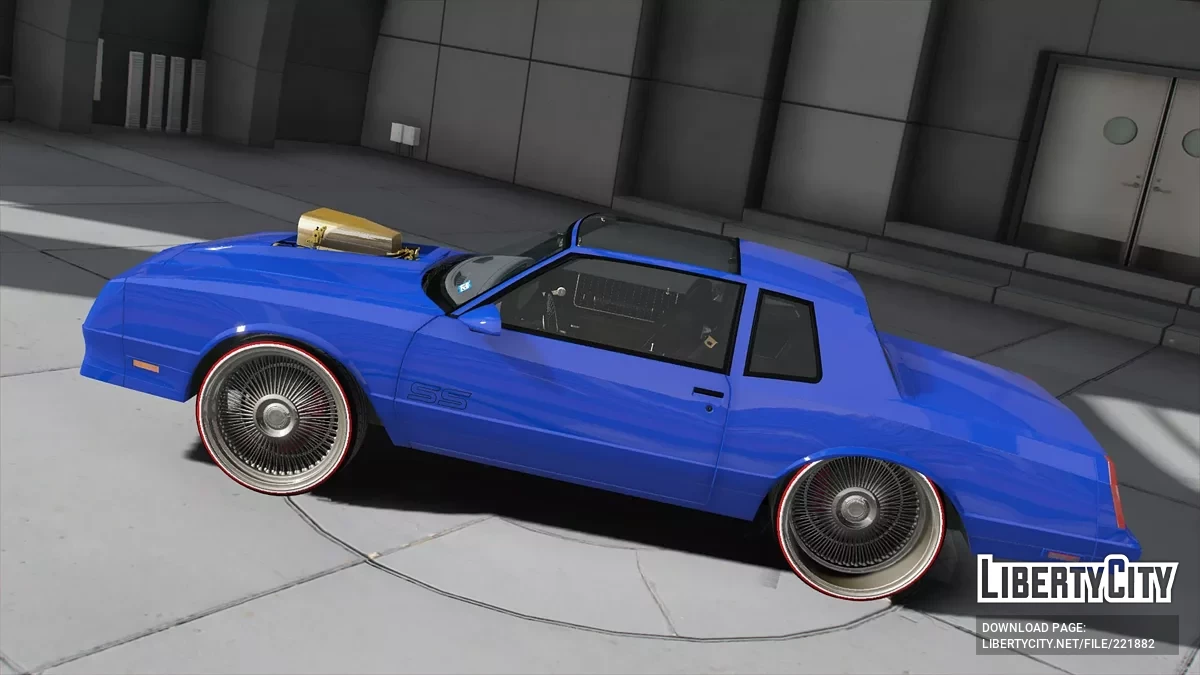 1985 Chevy Monte Carlo Calitop On Forgiato / GTA 5