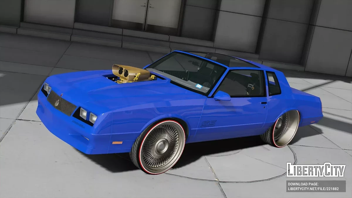 1985 Chevy Monte Carlo Calitop On Forgiato / GTA 5