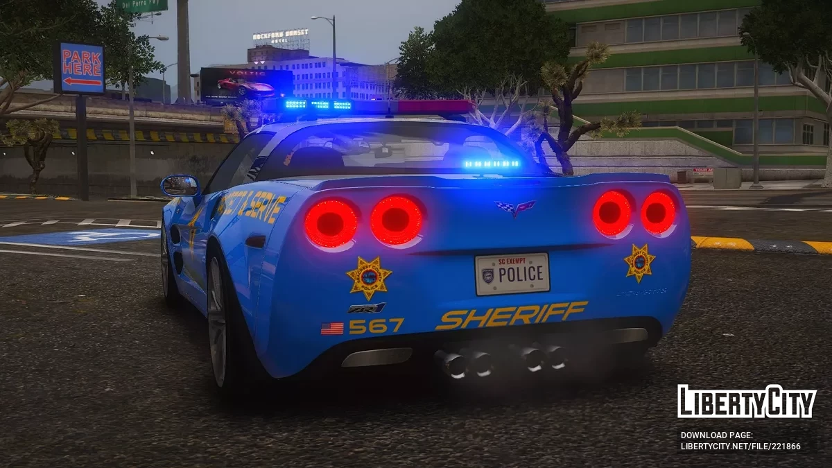 2009 Chevrolet Corvette ZR1 SCPD v1.0 / GTA 5