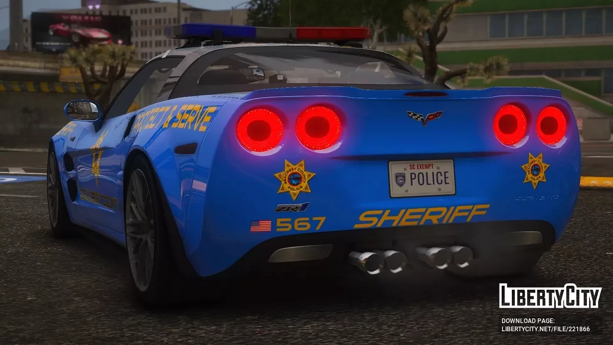 2009 Chevrolet Corvette ZR1 SCPD v1.0 / GTA 5