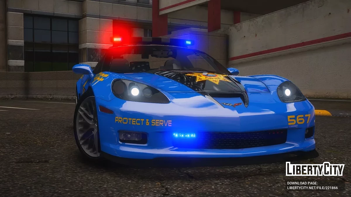 2009 Chevrolet Corvette ZR1 SCPD v1.0 / GTA 5