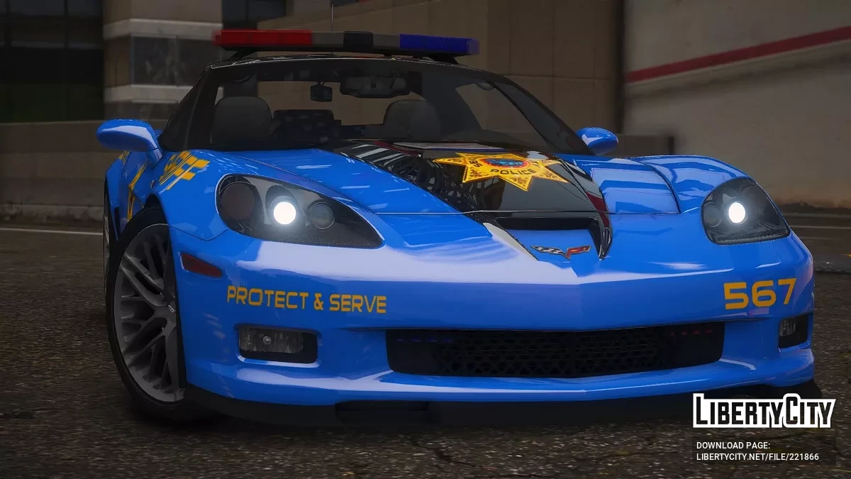 2009 Chevrolet Corvette ZR1 SCPD v1.0 / GTA 5
