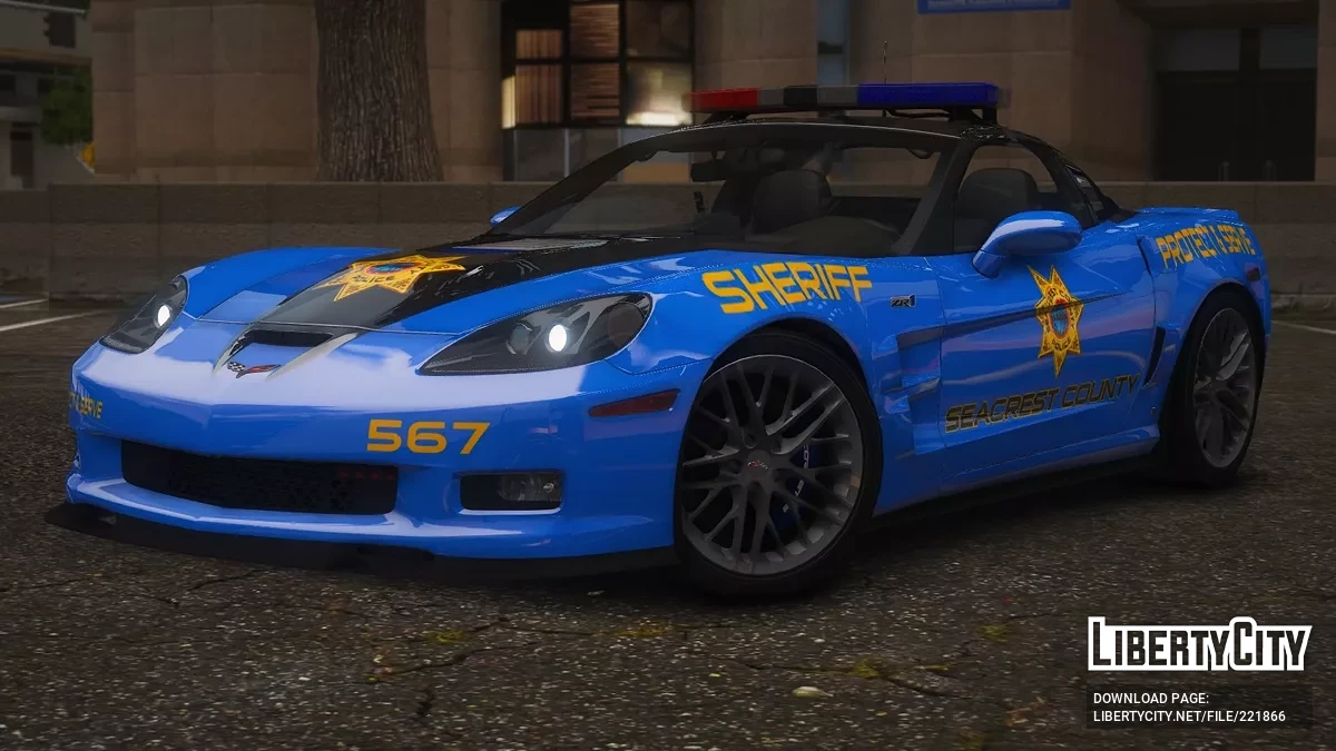 2009 Chevrolet Corvette ZR1 SCPD v1.0 / GTA 5