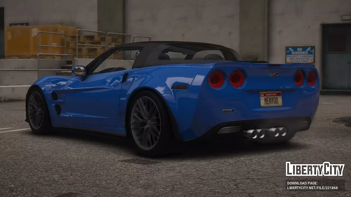 2009 Chevrolet Corvette ZR1 v1.0 / GTA 5