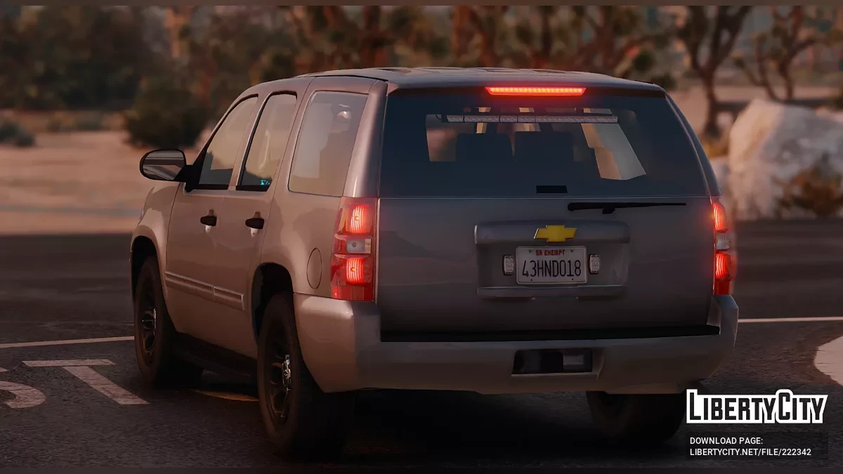 2014 Chevrolet Tahoe Whelen Unmarked / GTA 5
