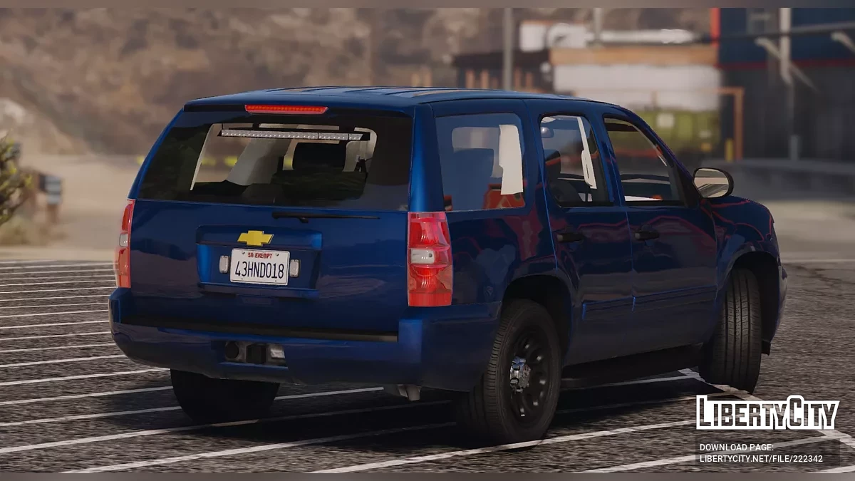 2014 Chevrolet Tahoe Whelen Unmarked / GTA 5
