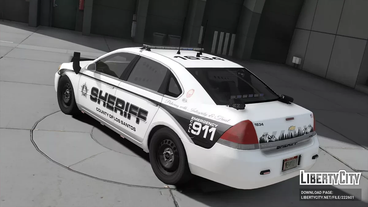 2016 Chevrolet Impala Whelen Edge / GTA 5