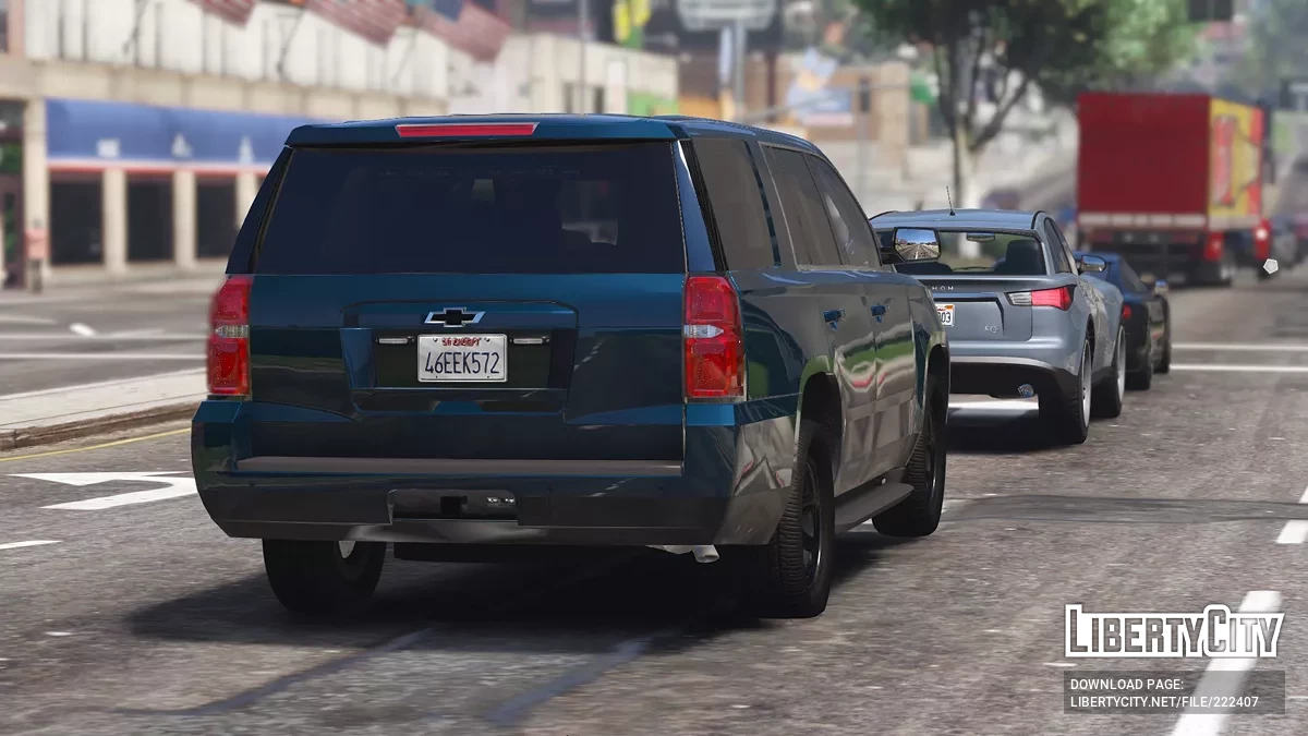 2018 Chevrolet Tahoe Без Опознавательных Знаков / GTA 5