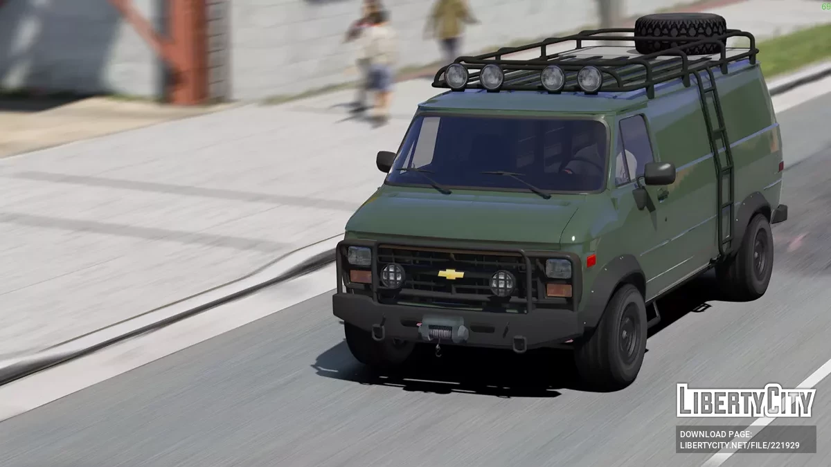 Chevrolet G20 Van Custom v1.0 / GTA 5