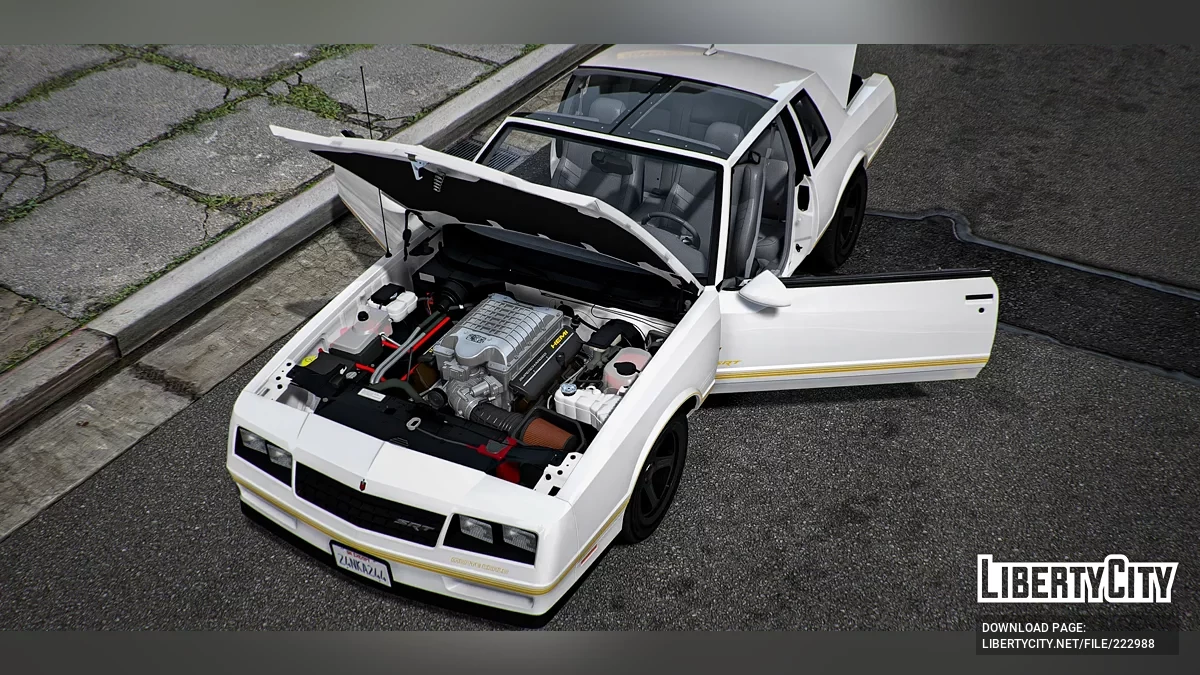 Chevy Monte Carlo Demon with Dodge Interior / GTA 5