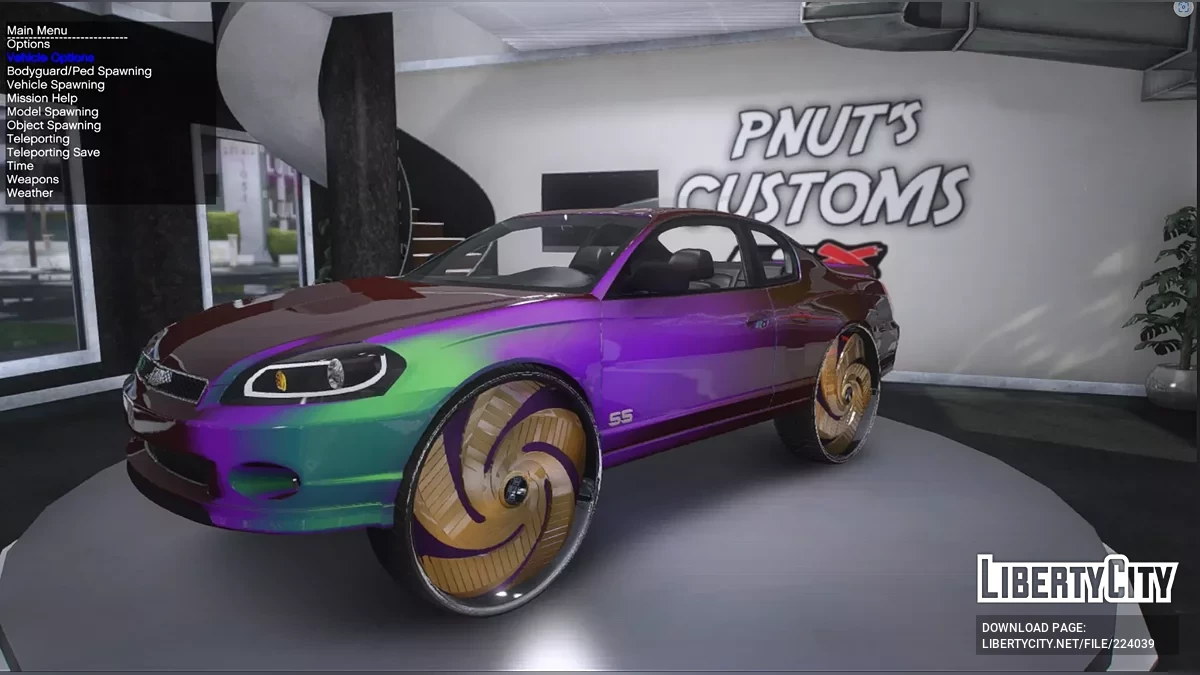 2008 Chevrolet Monte Carlo (Donk-стиль) / GTA 5