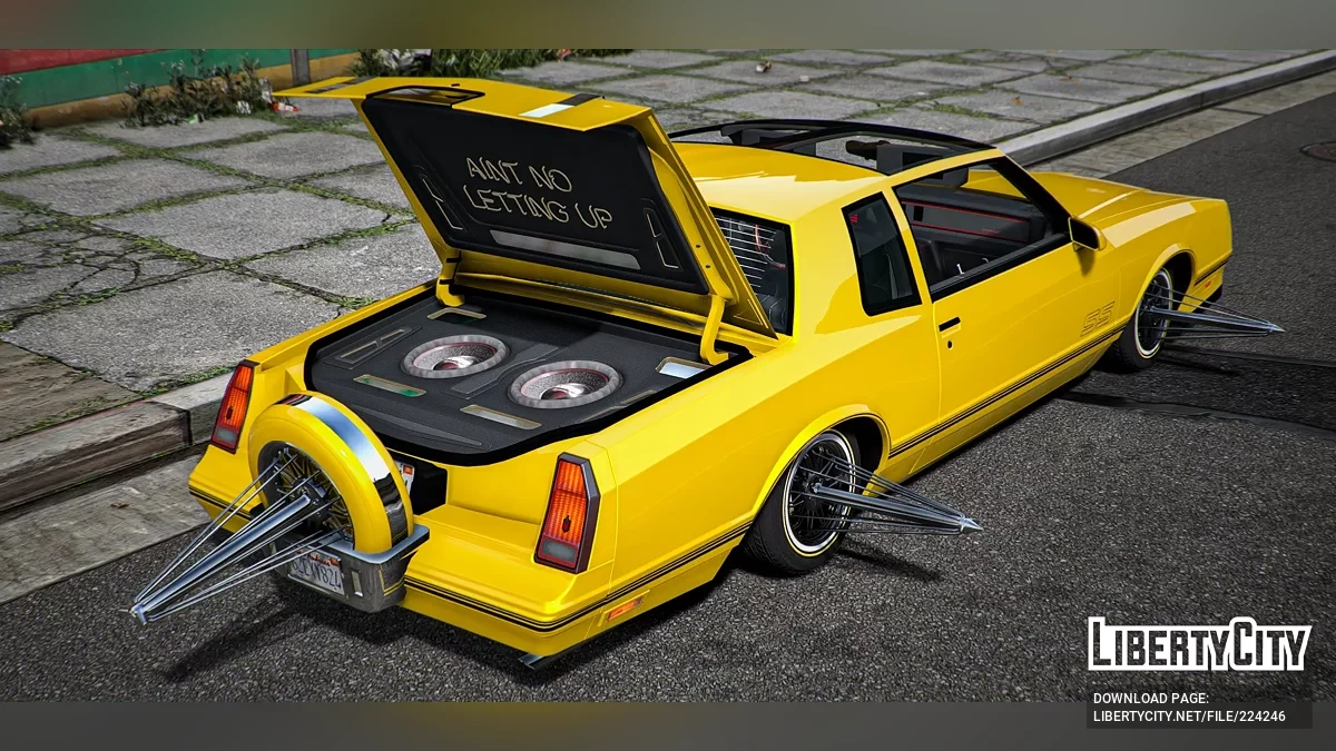 1988 Chevy Monte Carlo Slab T Top / GTA 5