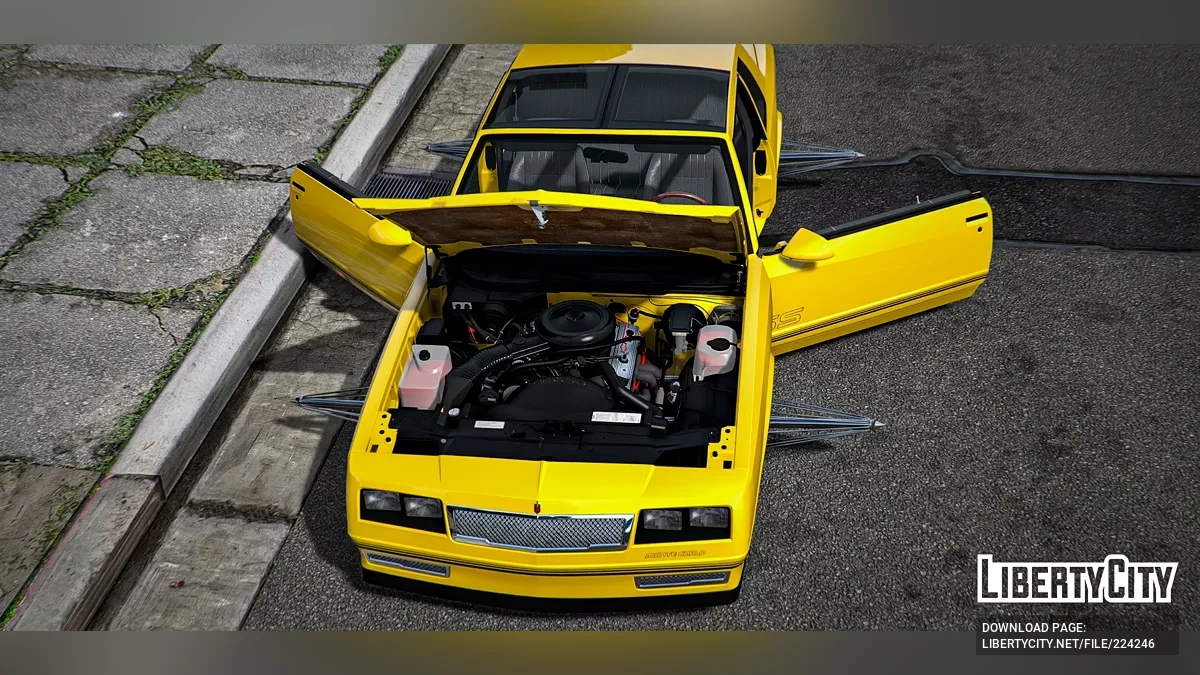 1988 Chevy Monte Carlo Slab T Top / GTA 5