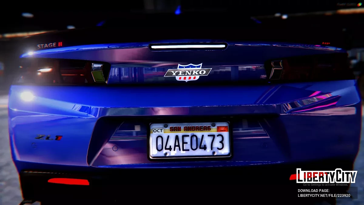 2023 Chevrolet Camaro ZL1 1150HP Yenko Performance / GTA 5