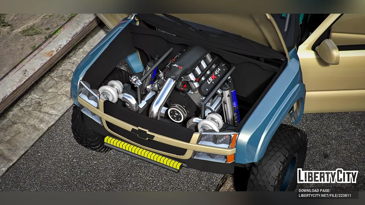 Cateye Chevy Silverado Pre Runner Custom / GTA 5