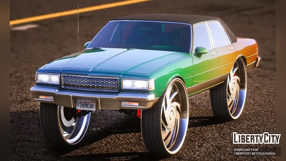 Chevrolet Caprice 4 Door Donk / GTA 5