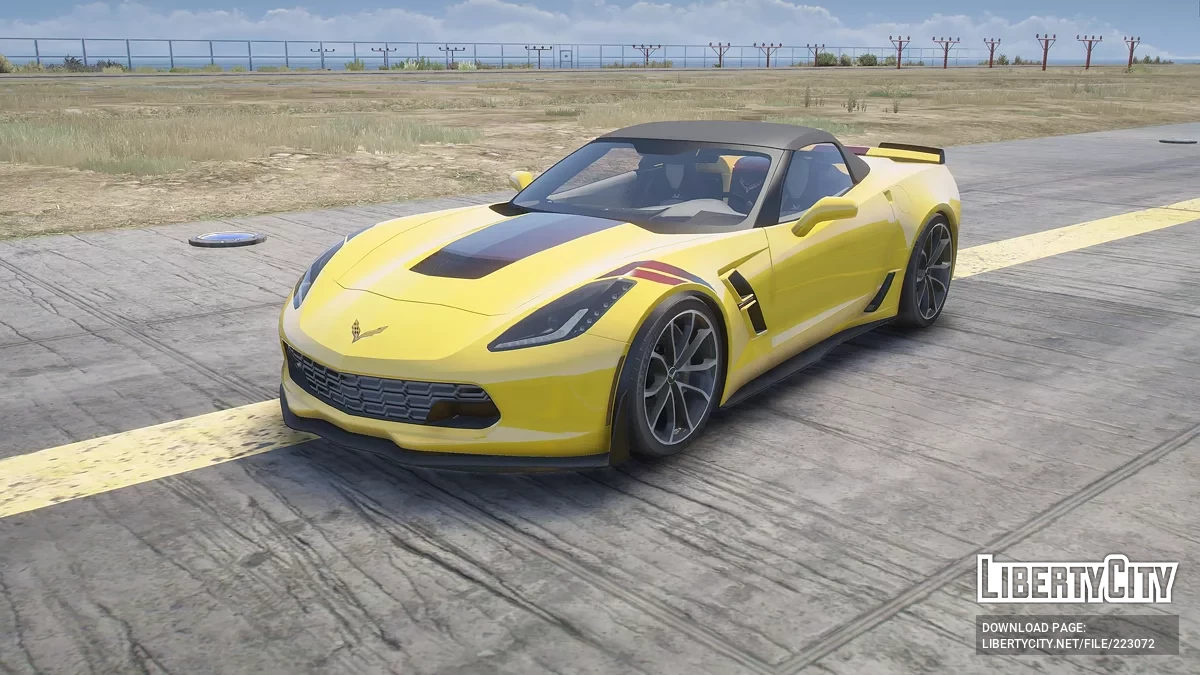 Chevrolet Corvette Grand Sport Convertible v1.0 / GTA 5