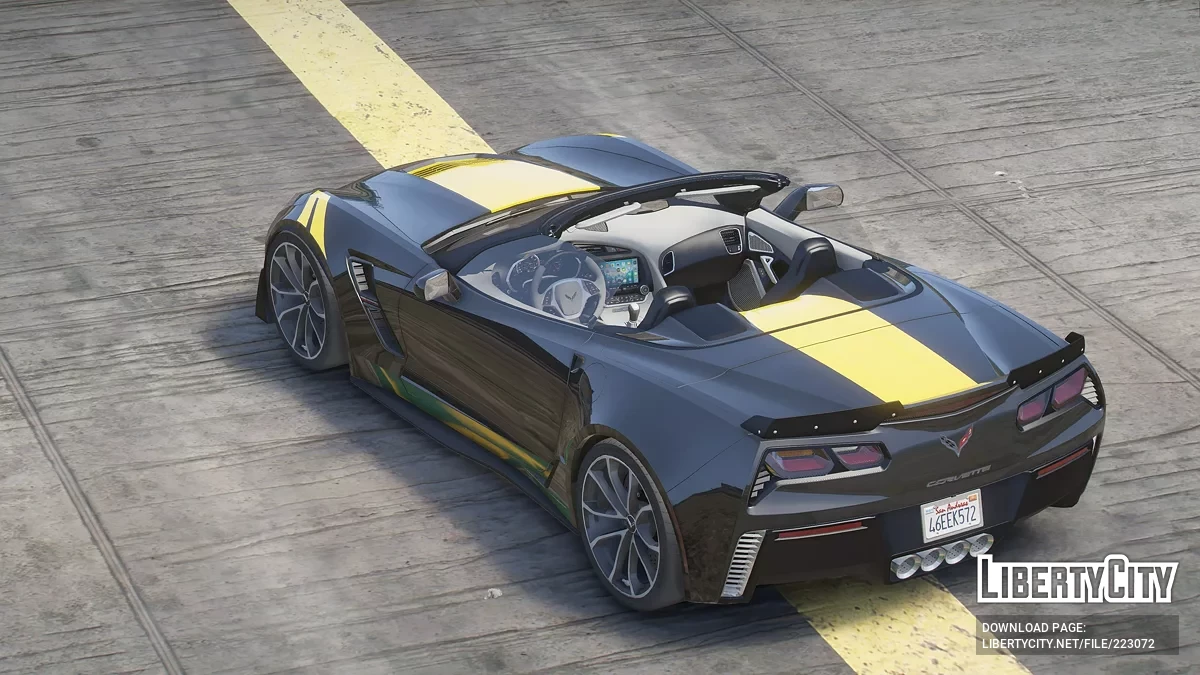 Chevrolet Corvette Grand Sport Convertible v1.0 / GTA 5