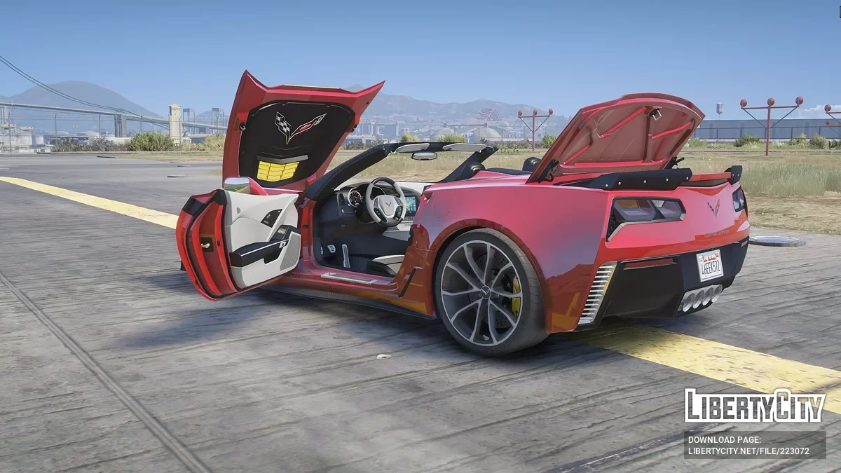 Chevrolet Corvette Grand Sport Convertible v1.0 / GTA 5