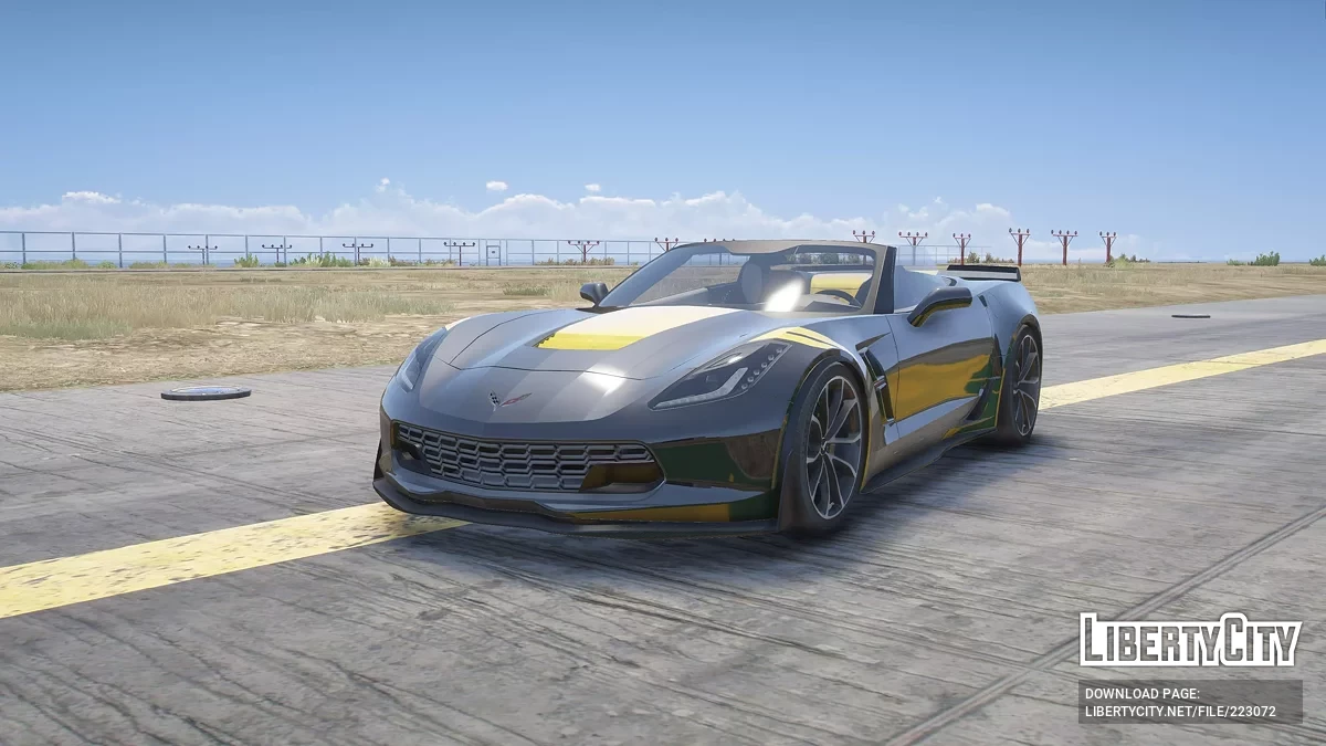 Chevrolet Corvette Grand Sport Convertible v1.0 / GTA 5