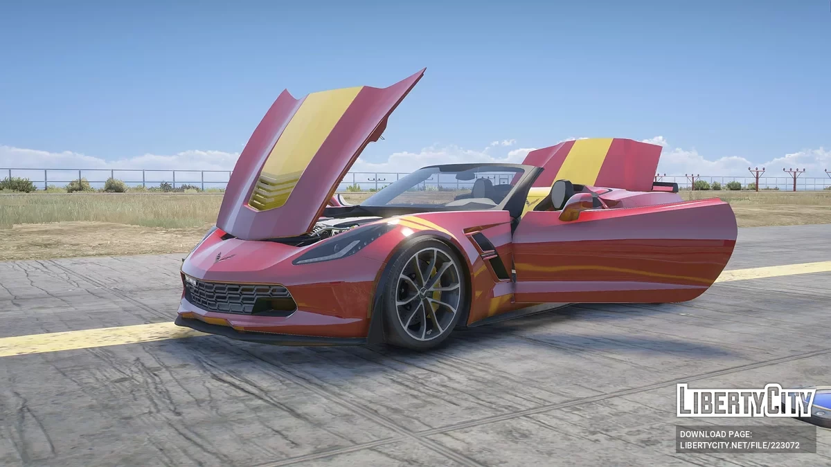 Chevrolet Corvette Grand Sport Convertible v1.0 / GTA 5