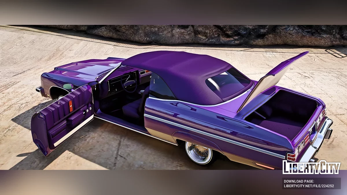 Chevy Caprice Lowrider 1975 / GTA 5
