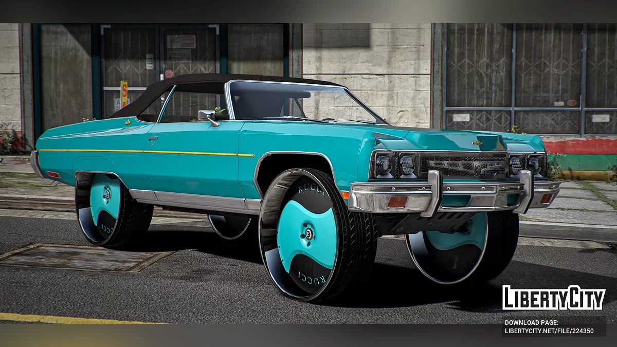 1973 Chevy Caprice Rucci Donk / GTA 5