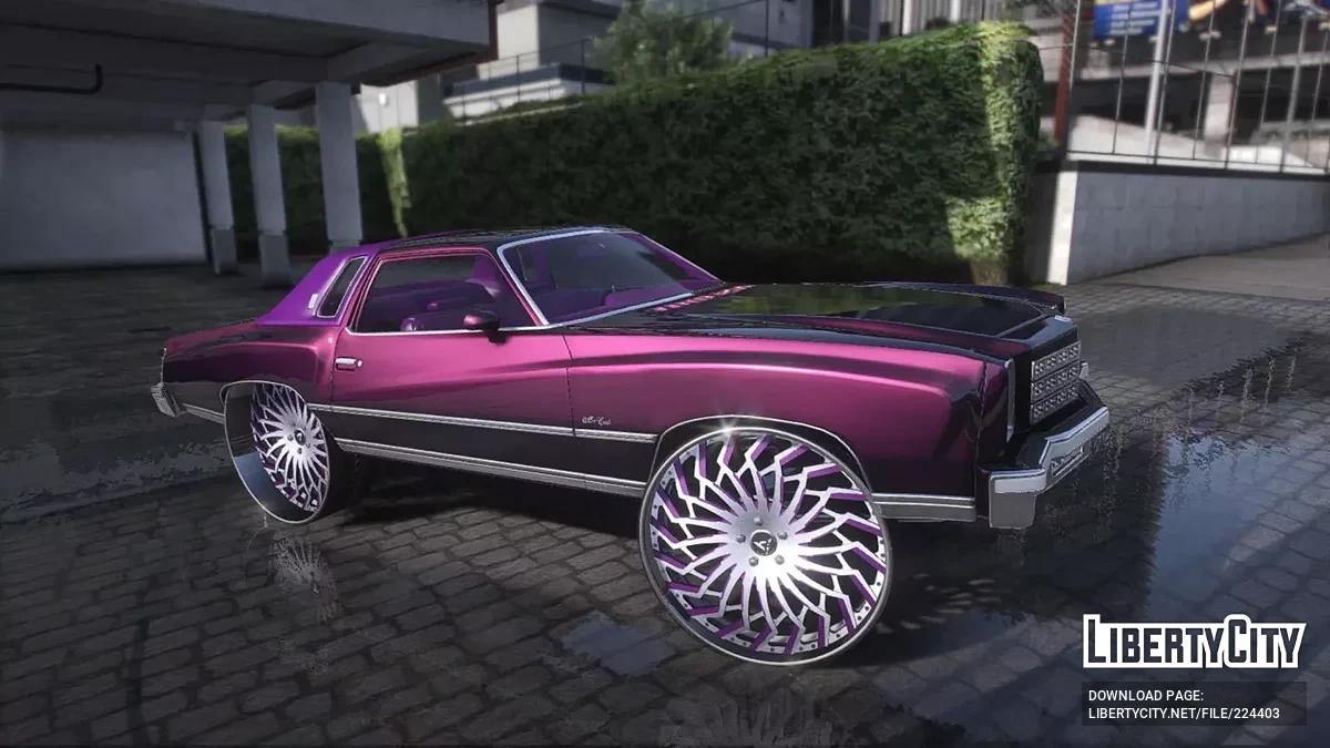 1977 Chevy Monte Carlo On Artis Forged / GTA 5