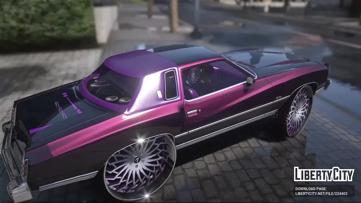 1977 Chevy Monte Carlo On Artis Forged / GTA 5